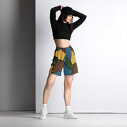 Turtle Shell Stahlhelm Sky CAMO Unisex Mesh Shorts