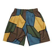 Turtle Shell Stahlhelm Sky CAMO Unisex Mesh Shorts
