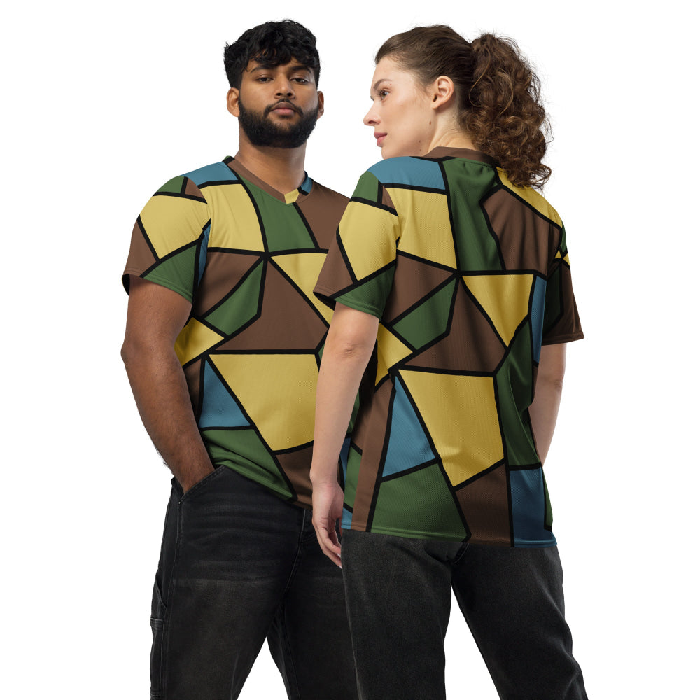 German WW1 Turtle Shell Trench Stahlhelm v2 CAMO unisex sports jersey - 2XS - Unisex Sports Jersey