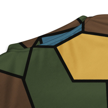 German WW1 Turtle Shell Trench Stahlhelm v2 CAMO Unisex Sports Jersey