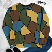Turtle Shell Stahlhelm Sky CAMO Unisex Sweatshirt