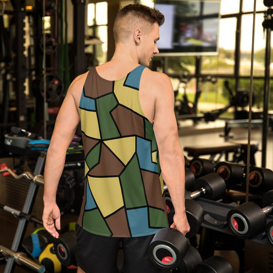 German WW1 Turtle Shell Trench Stahlhelm v2 CAMO Unisex Tank Top Tops