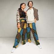 Turtle Shell Stahlhelm Sky CAMO Unisex Wide-Leg Joggers - 2XS