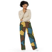 Turtle Shell Stahlhelm Sky CAMO Unisex Wide-Leg Leisure Pants - Pant