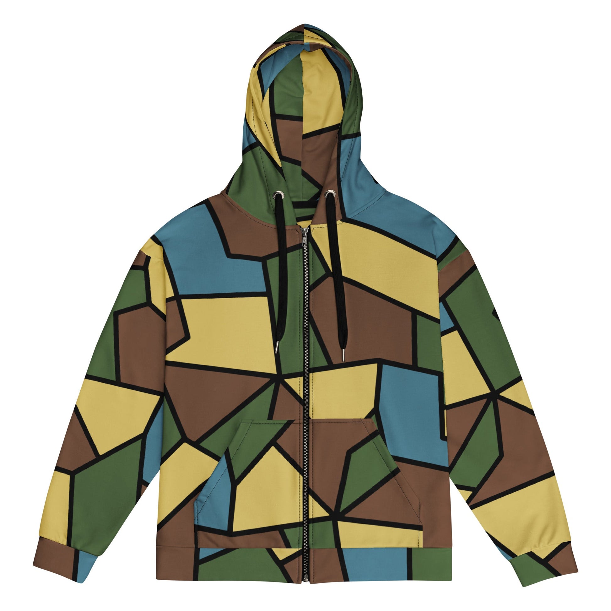 German WW1 Turtle Shell Trench Stahlhelm v2 CAMO Unisex zip hoodie - 2XS - Zip Hoodies