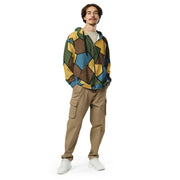 Turtle Shell Stahlhelm Sky CAMO Unisex Zip Hoodie