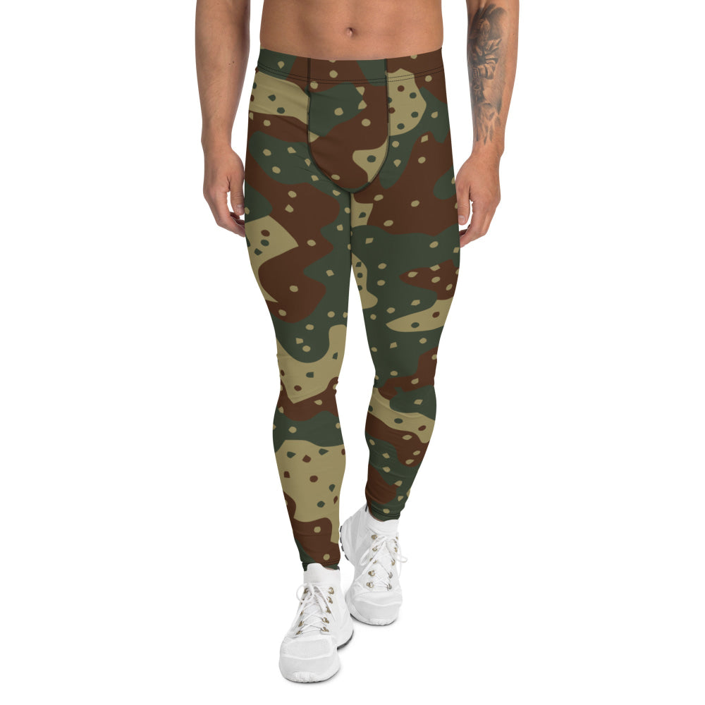 German WW2 Ambush Daimler-Benz Tank CAMO Men’s Leggings - XS - Mens