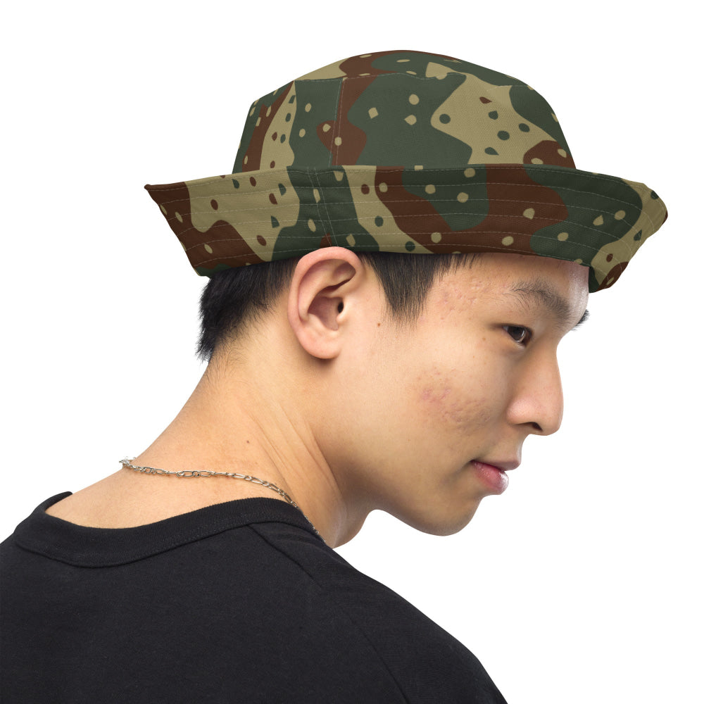 German WW2 Ambush Daimler-Benz Tank CAMO Reversible bucket hat - Bucket Hat