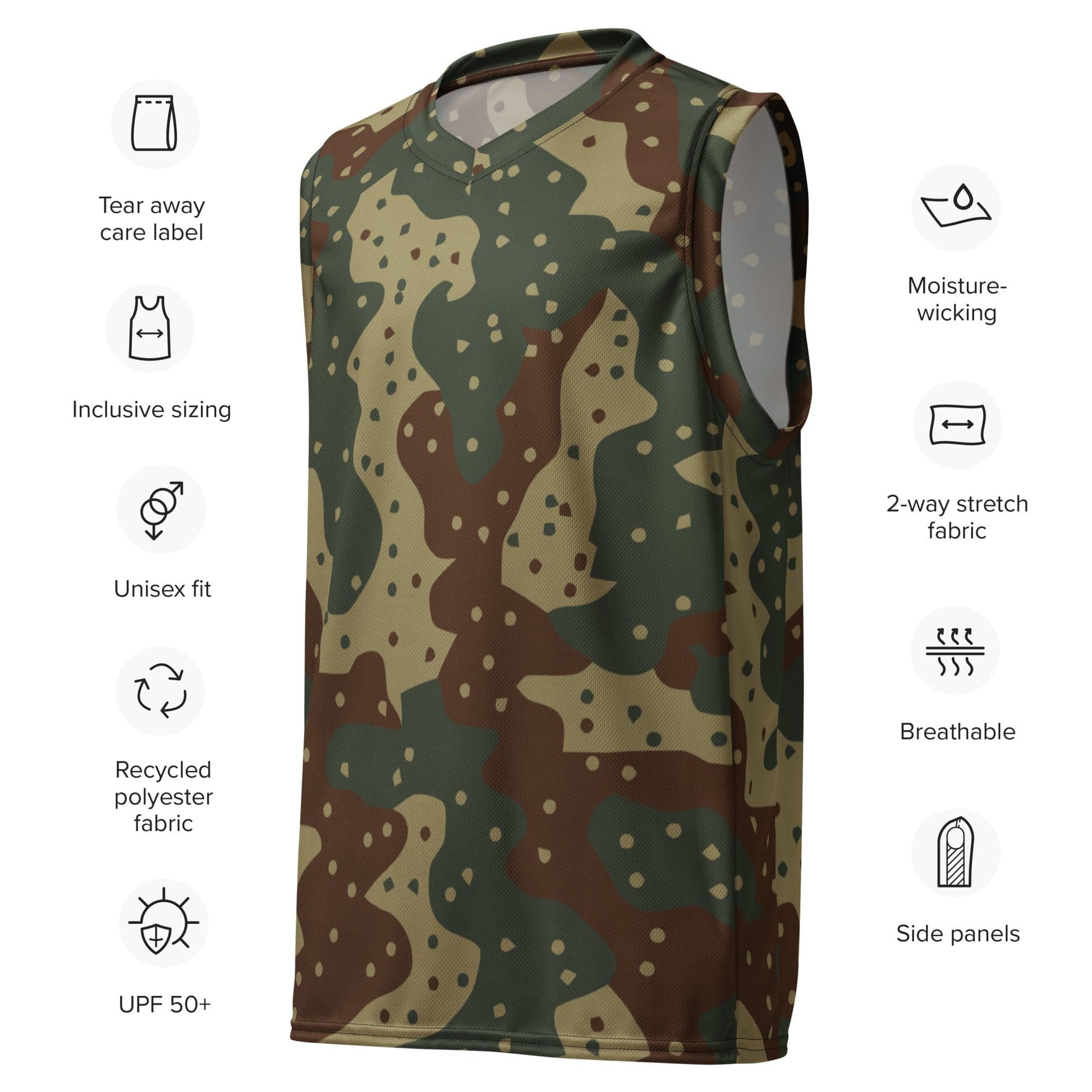 German WW2 Ambush Daimler-Benz Tank CAMO unisex basketball jersey - Unisex Basketball Jersey