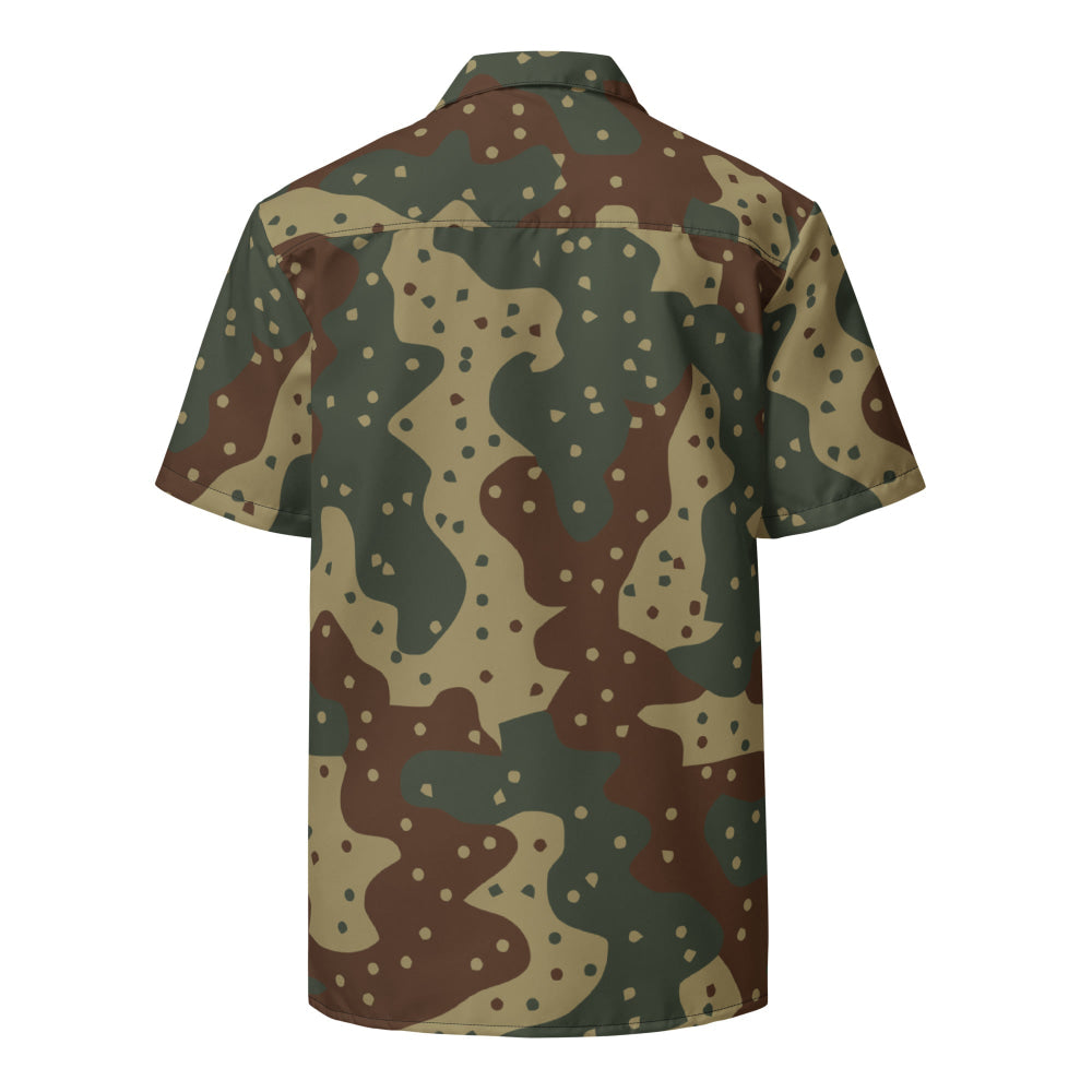 German WW2 Ambush Daimler-Benz Tank CAMO Unisex button shirt - Button Shirt