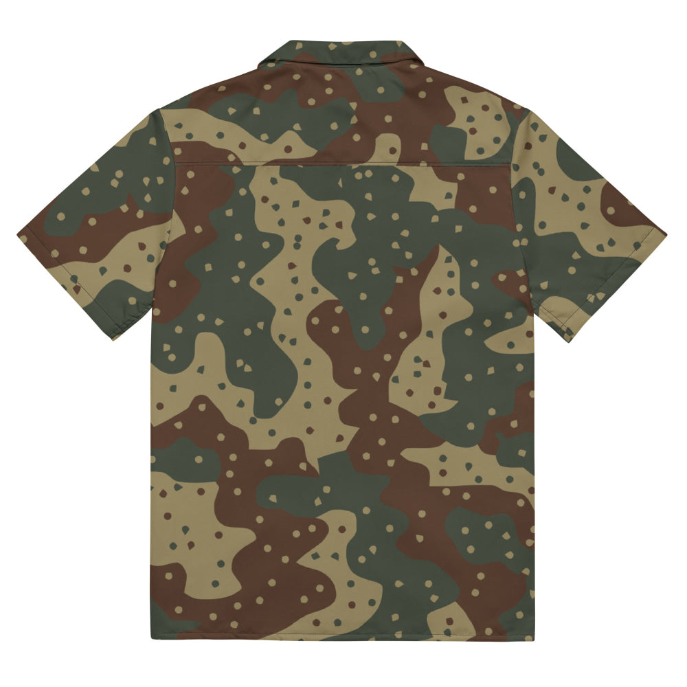 German WW2 Ambush Daimler-Benz Tank CAMO Unisex button shirt - Button Shirt