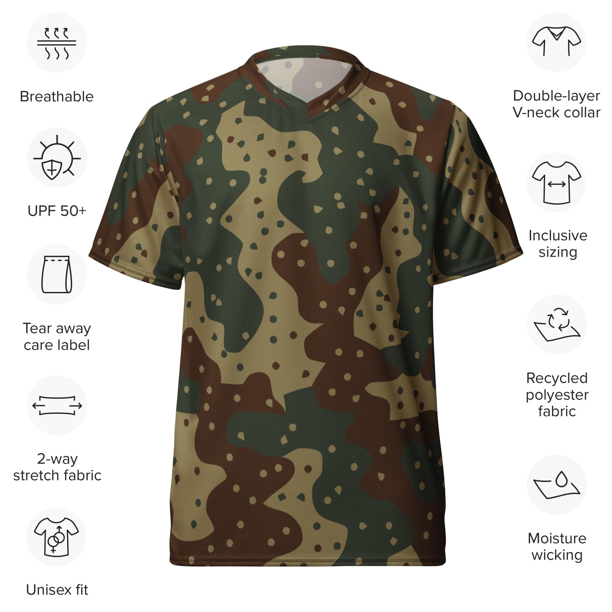 German WW2 Ambush Daimler-Benz Tank CAMO unisex sports jersey - Unisex Sports Jersey