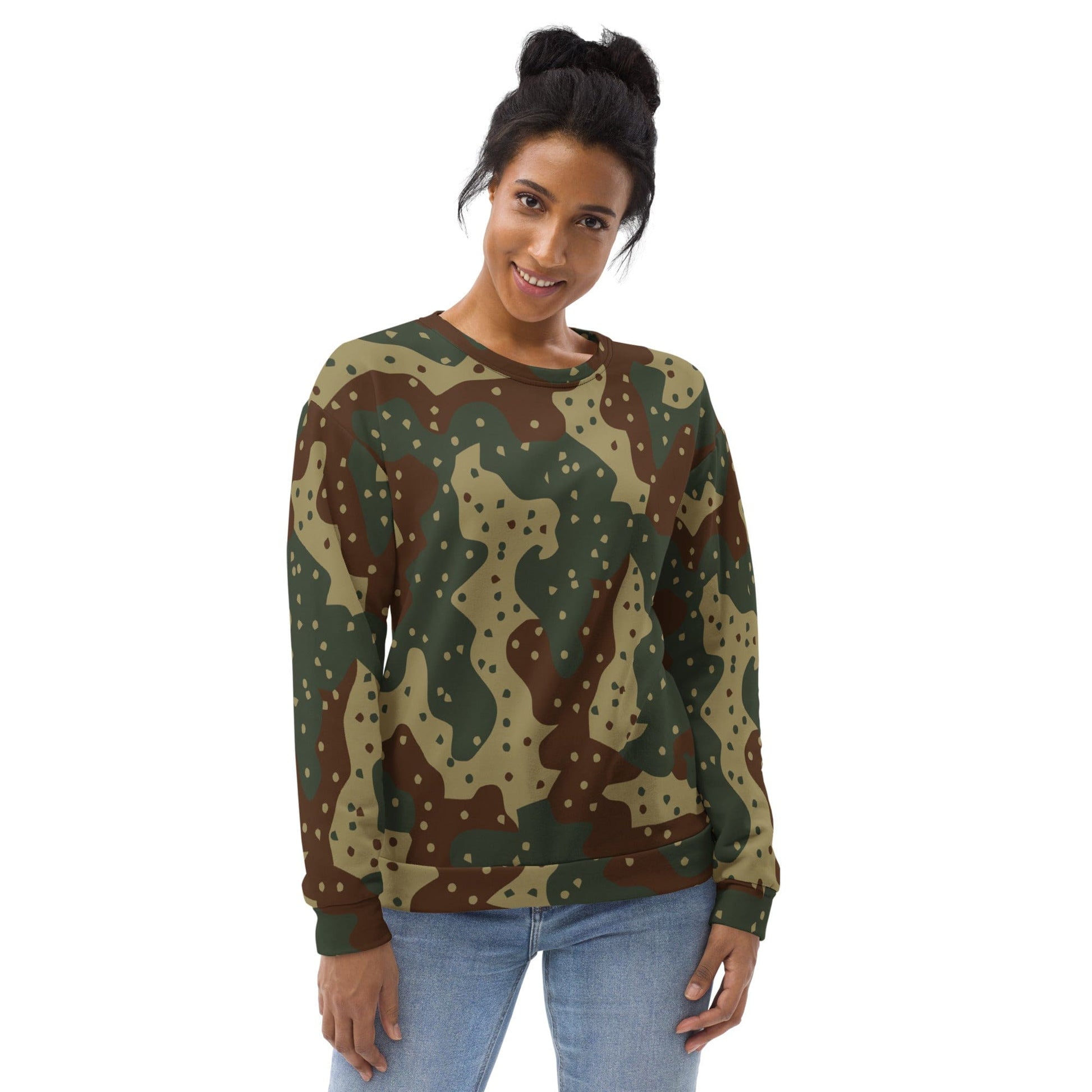 German WW2 Ambush Daimler-Benz Tank CAMO Unisex Sweatshirt