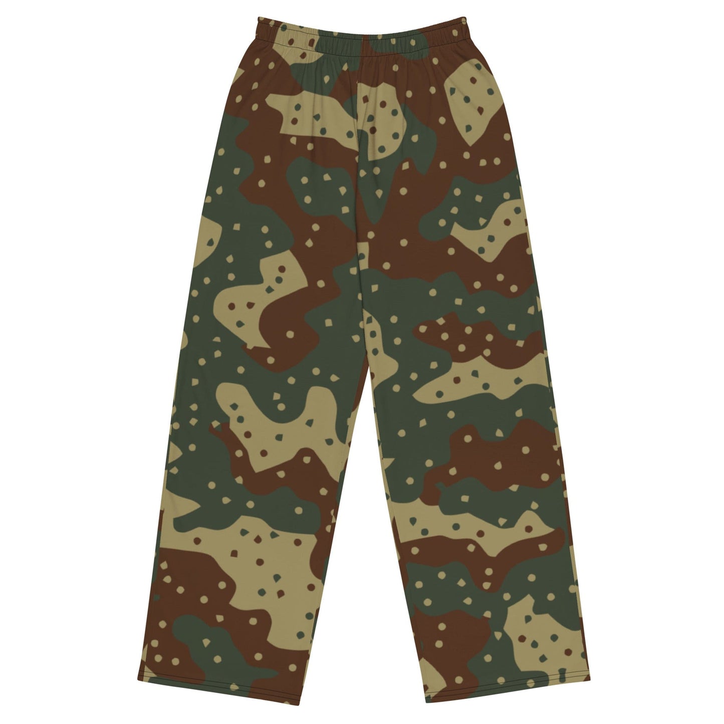 German WW2 Ambush Daimler-Benz Tank CAMO unisex wide-leg pants - 2XS - Unisex Wide-Leg Pants