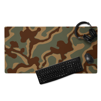 German WW2 Ambush Normandy Tank CAMO Gaming mouse pad - 36″×18″ - Mouse Pad