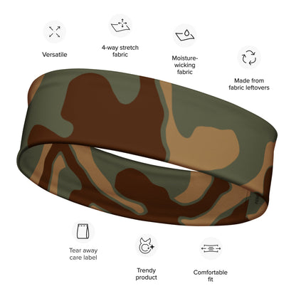 German WW2 Ambush Normandy Tank CAMO Headband - M