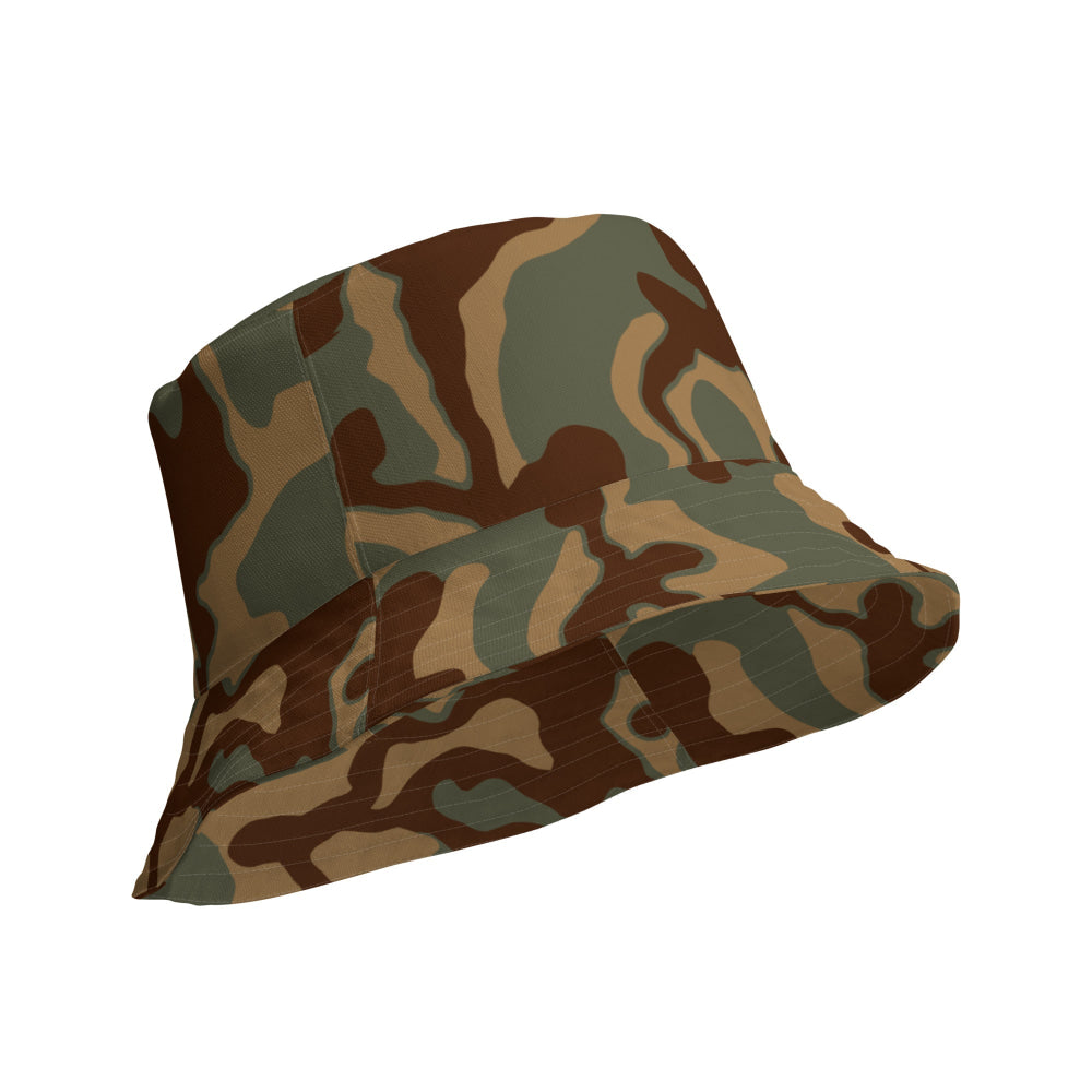 German WW2 Ambush Normandy Tank CAMO Reversible bucket hat - Bucket Hat