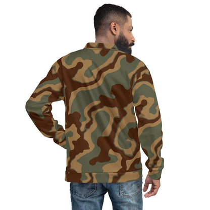 German WW2 Ambush Normandy Tank CAMO Unisex Bomber Jacket