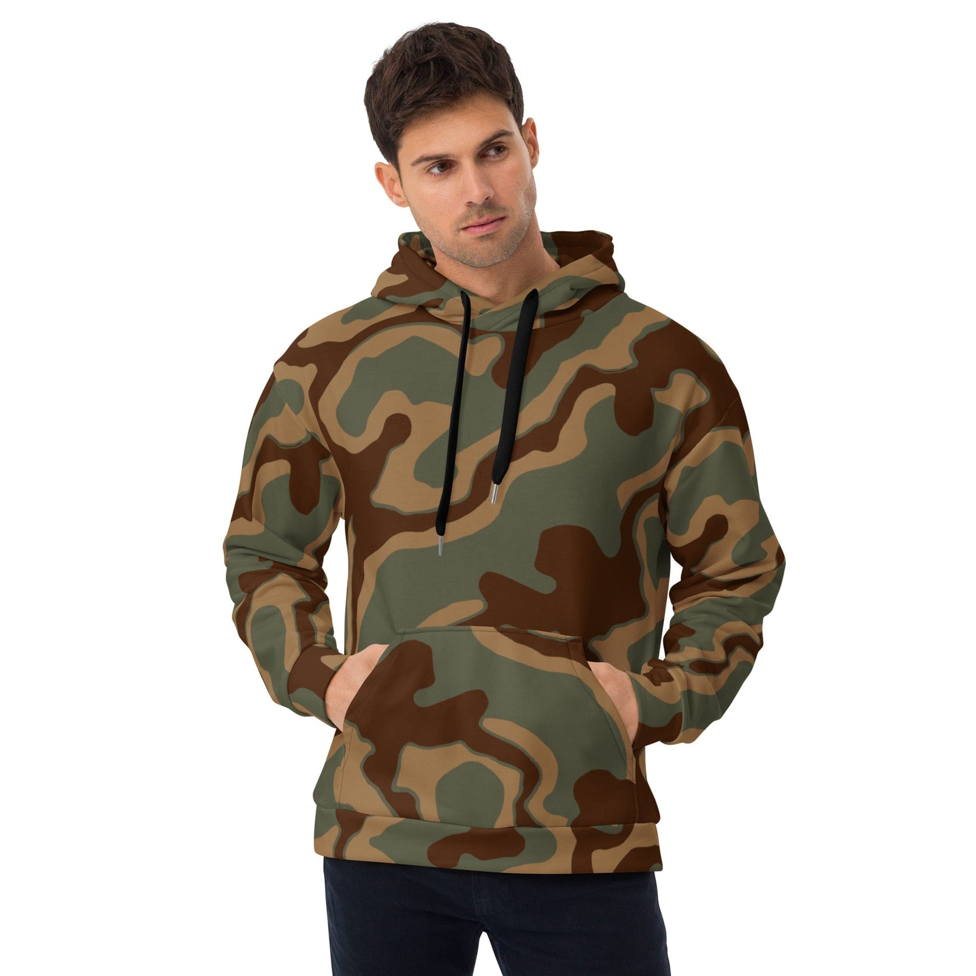 German WW2 Ambush Normandy Tank CAMO Unisex Hoodie - 2XS