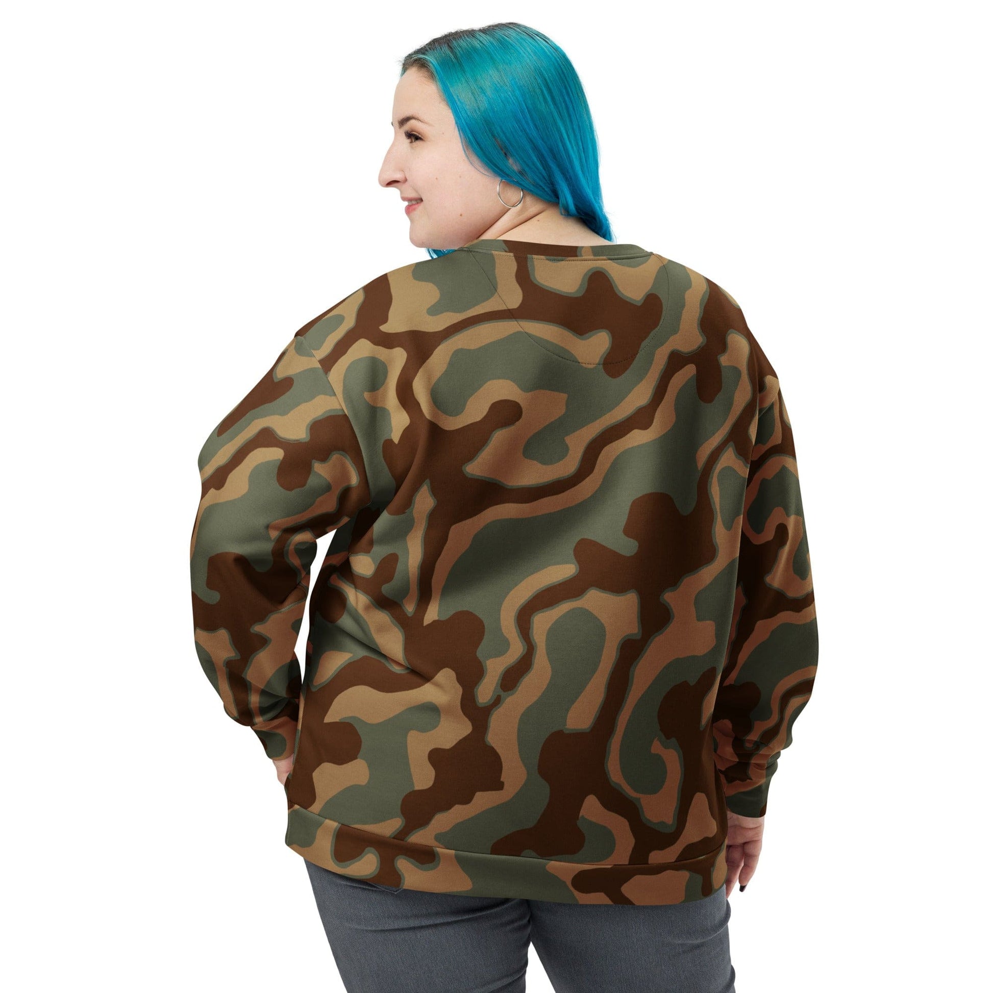 German WW2 Ambush Normandy Tank CAMO Unisex Sweatshirt