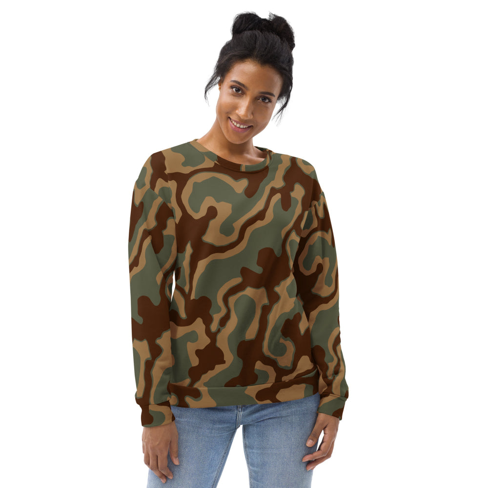 German WW2 Ambush Normandy Tank CAMO Unisex Sweatshirt