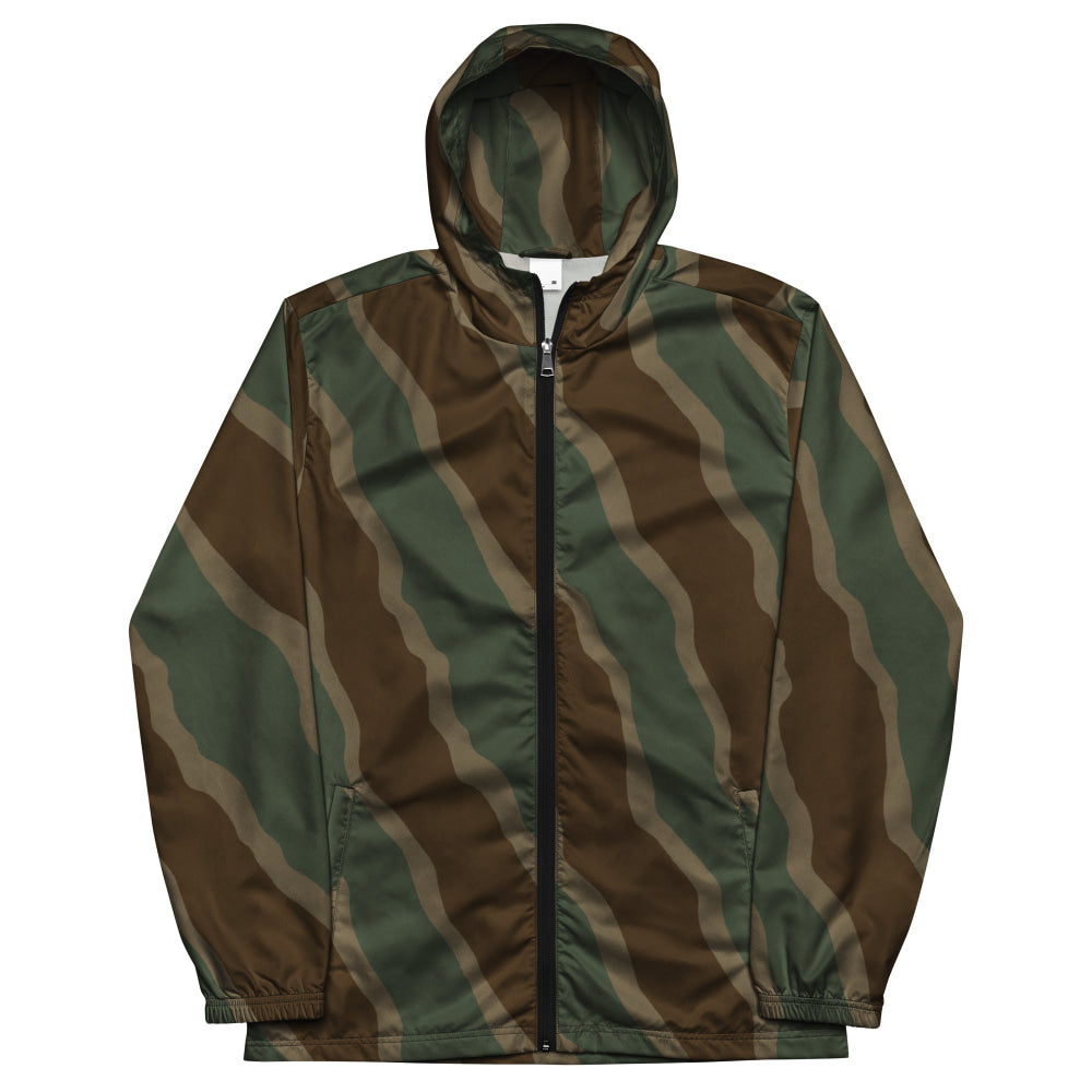 German WW2 Ambush Three Stripe Tank CAMO Men’s windbreaker - Mens Windbreaker