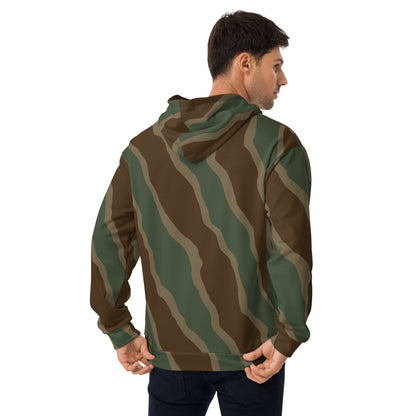 German WW2 Ambush Three Stripe Tank CAMO Unisex Hoodie