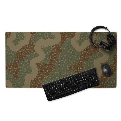 German WW2 Ambush Zimmerit Tank CAMO Gaming mouse pad - 36″×18″ - Mouse Pad