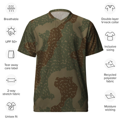 German WW2 Ambush Zimmerit Tank CAMO unisex sports jersey - Unisex Sports Jersey