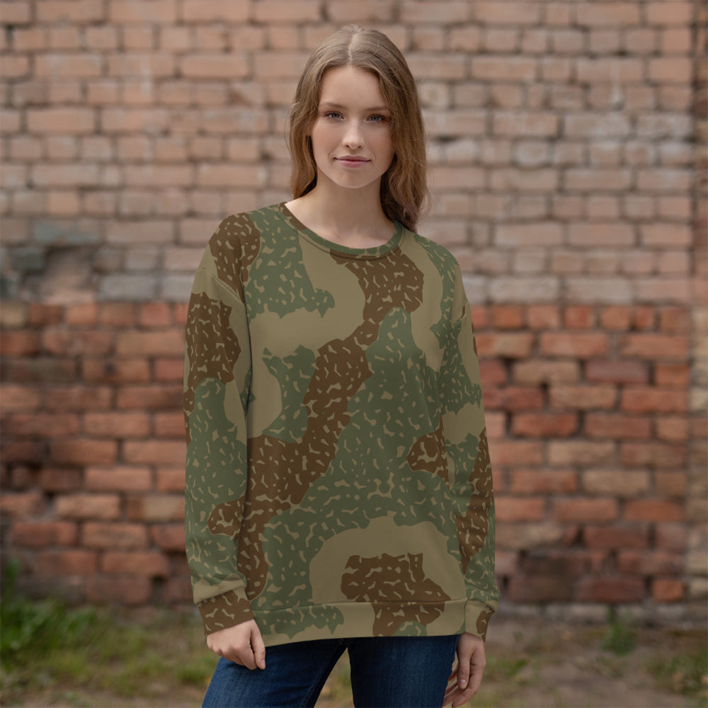 German WW2 Ambush Zimmerit Tank CAMO Unisex Sweatshirt