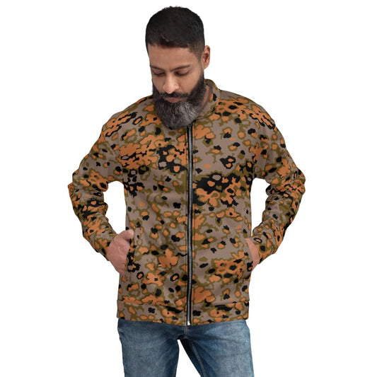 German WW2 Eichenlaubmuster Oakleaf Autumn CAMO Unisex Bomber Jacket