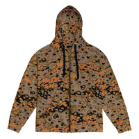 German WW2 Eichenlaubmuster Oak Leaf Autumn CAMO Unisex zip hoodie