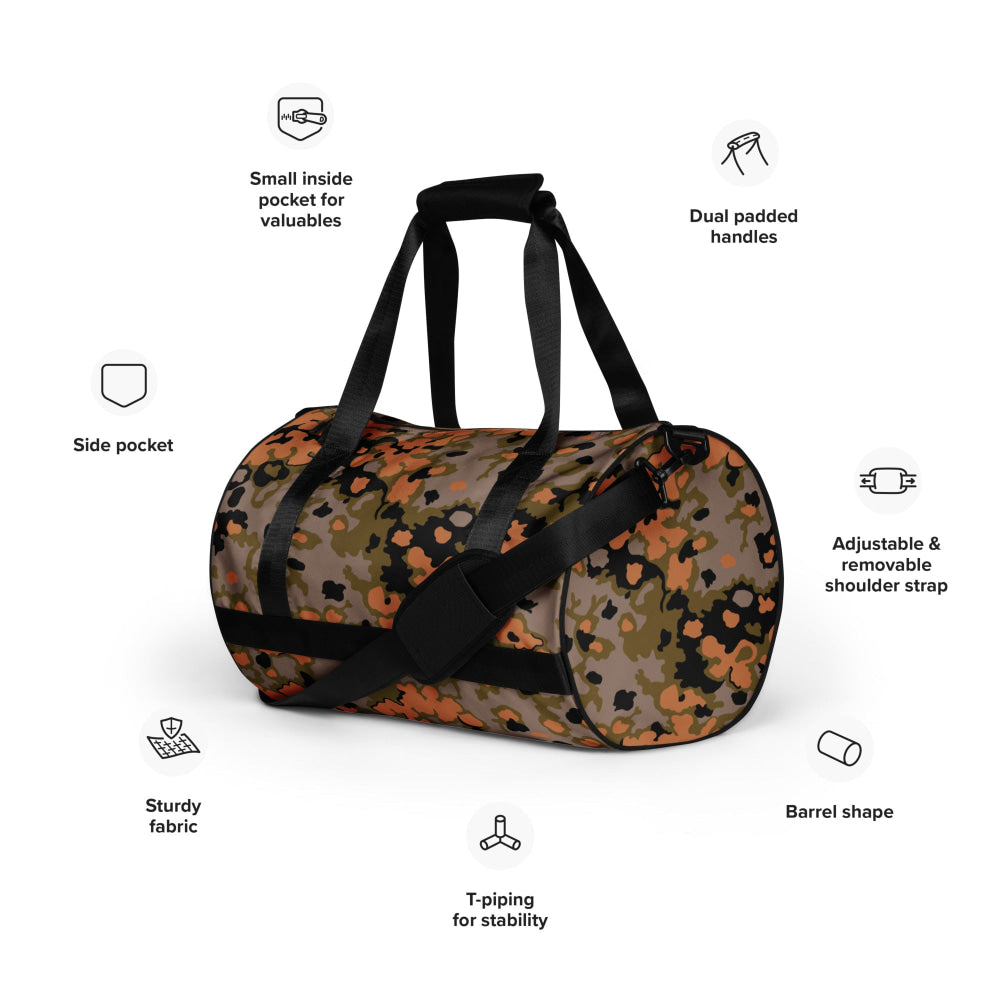 German WW2 Eichenlaubmuster Oakleaf Autumn CAMO gym bag - Gym Bag