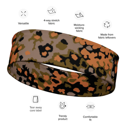 German WW2 Eichenlaubmuster Oakleaf Autumn CAMO Headband - M