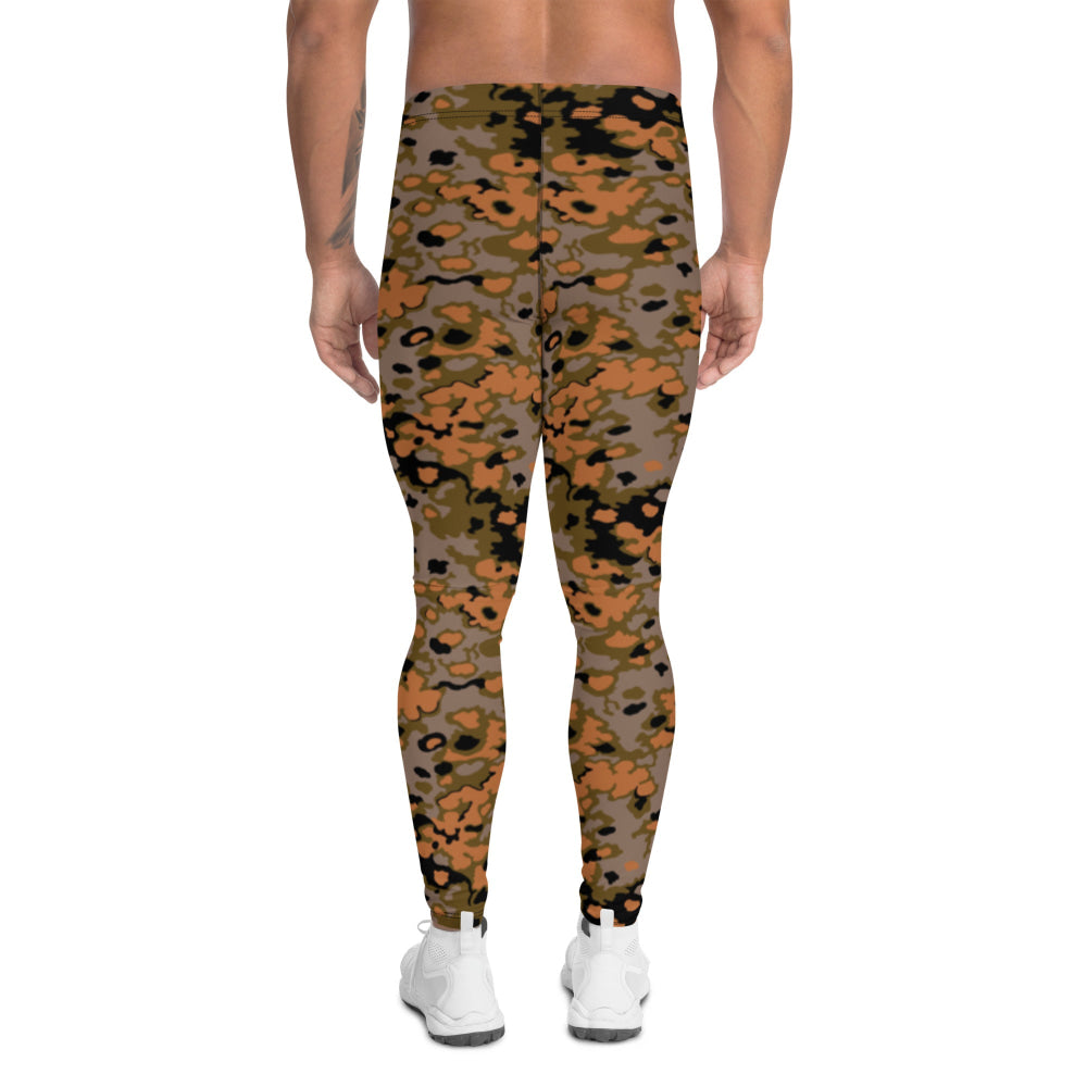 German WW2 Eichenlaubmuster Oakleaf Autumn CAMO Men’s Leggings - Mens