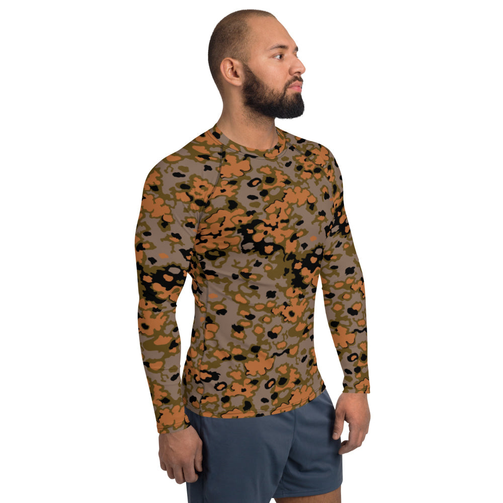 German WW2 Eichenlaubmuster Oakleaf Autumn CAMO Men’s Rash Guard - Mens