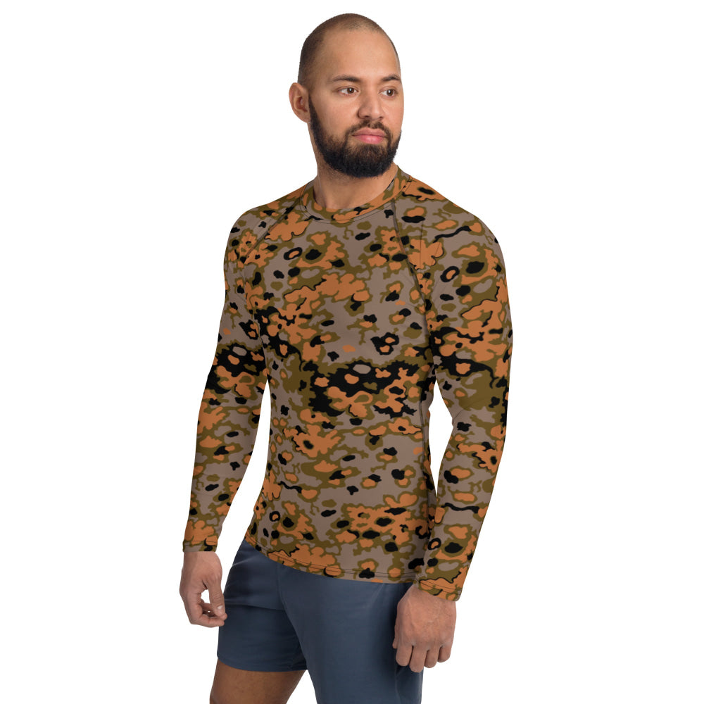 German WW2 Eichenlaubmuster Oakleaf Autumn CAMO Men’s Rash Guard - Mens