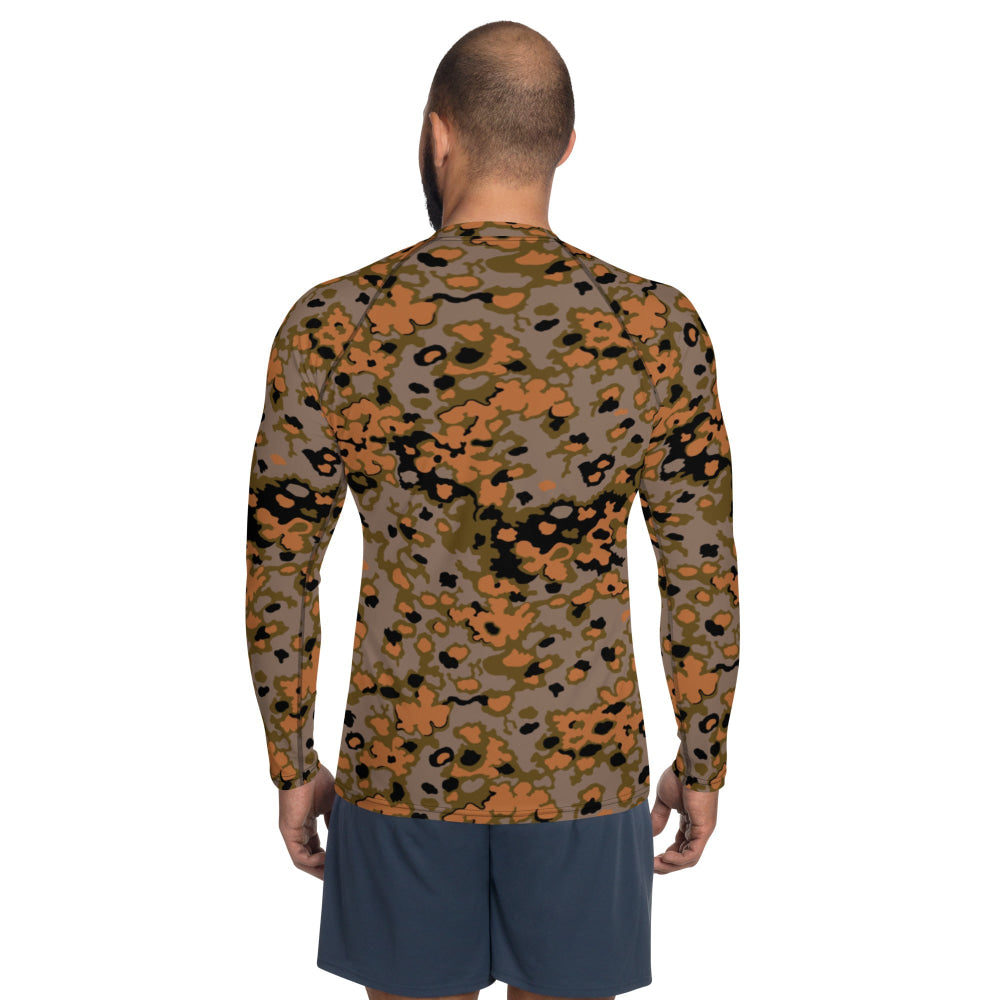 German WW2 Eichenlaubmuster Oakleaf Autumn CAMO Men’s Rash Guard - Mens