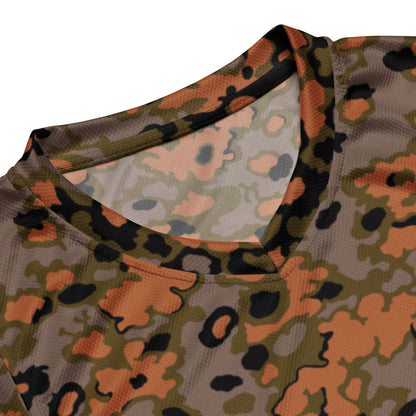 German WW2 Eichenlaubmuster Oakleaf Autumn CAMO unisex basketball jersey - Unisex Basketball Jersey