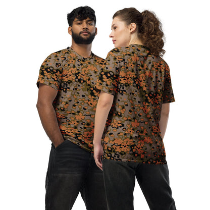 German WW2 Eichenlaubmuster Oakleaf Autumn CAMO unisex sports jersey - 2XS - Unisex Sports Jersey