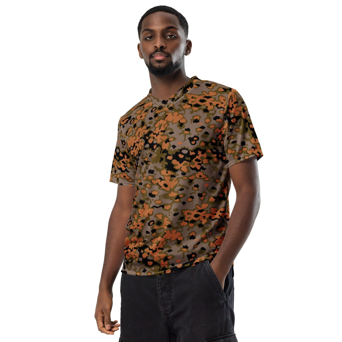 German WW2 Eichenlaubmuster Oakleaf Autumn CAMO unisex sports jersey - Unisex Sports Jersey