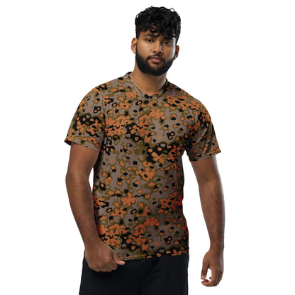 German WW2 Eichenlaubmuster Oakleaf Autumn CAMO unisex sports jersey - Unisex Sports Jersey