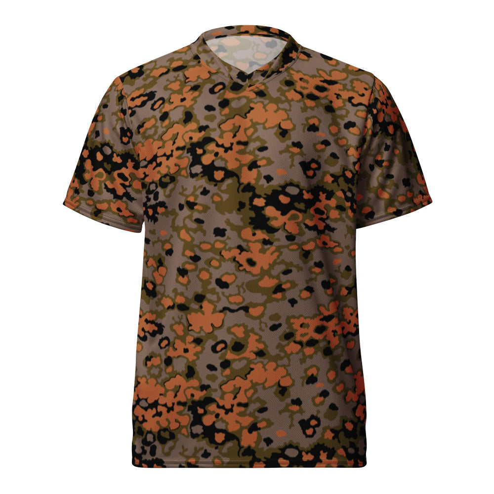 German WW2 Eichenlaubmuster Oakleaf Autumn CAMO unisex sports jersey - Unisex Sports Jersey