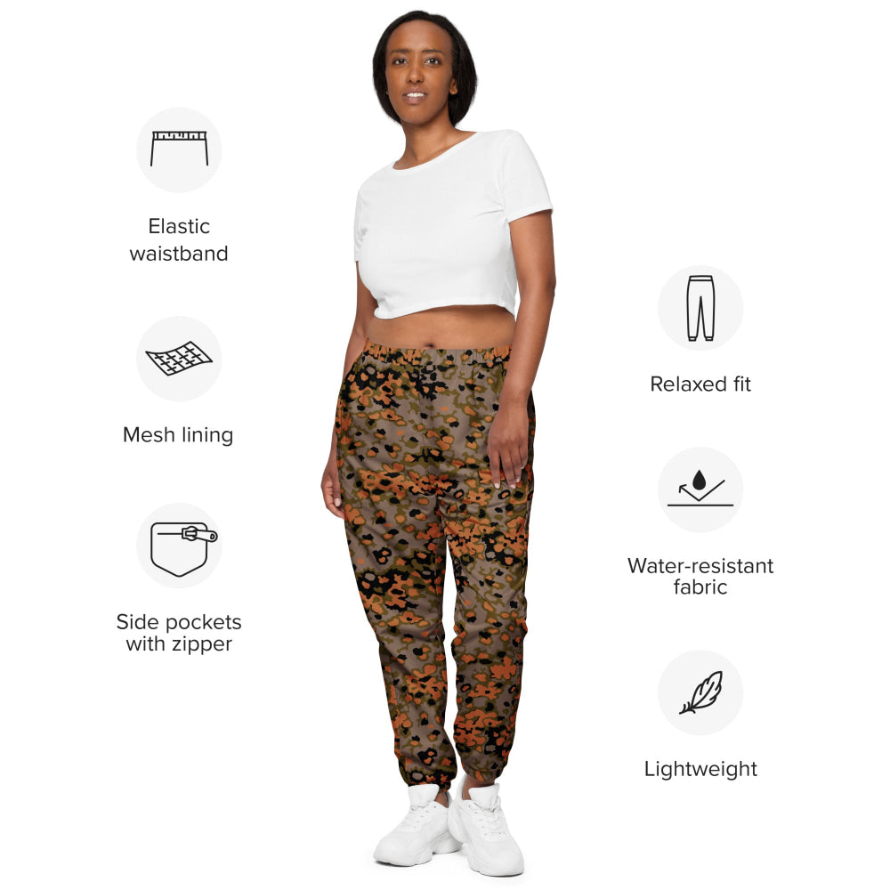 German WW2 Eichenlaubmuster Oakleaf Autumn CAMO Unisex track pants - Track Pants