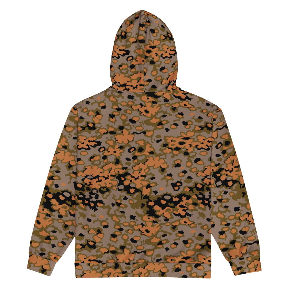 German WW2 Eichenlaubmuster Oakleaf Autumn CAMO Unisex zip hoodie - Zip Hoodie