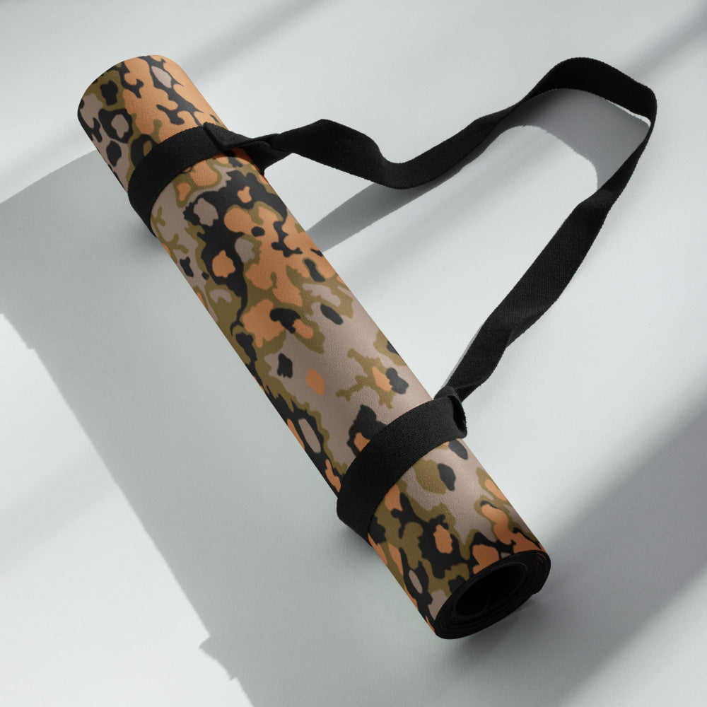 German WW2 Eichenlaubmuster Oakleaf Autumn CAMO Yoga mat - Mat