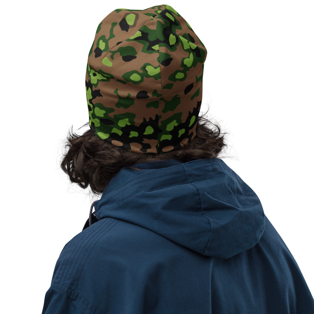 German WW2 Eichenlaubmuster Oakleaf Spring CAMO Beanie