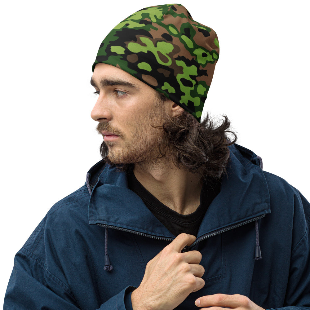 German WW2 Eichenlaubmuster Oakleaf Spring CAMO Beanie - S