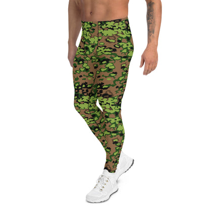 German WW2 Eichenlaubmuster Oakleaf Spring CAMO Men’s Leggings - Mens