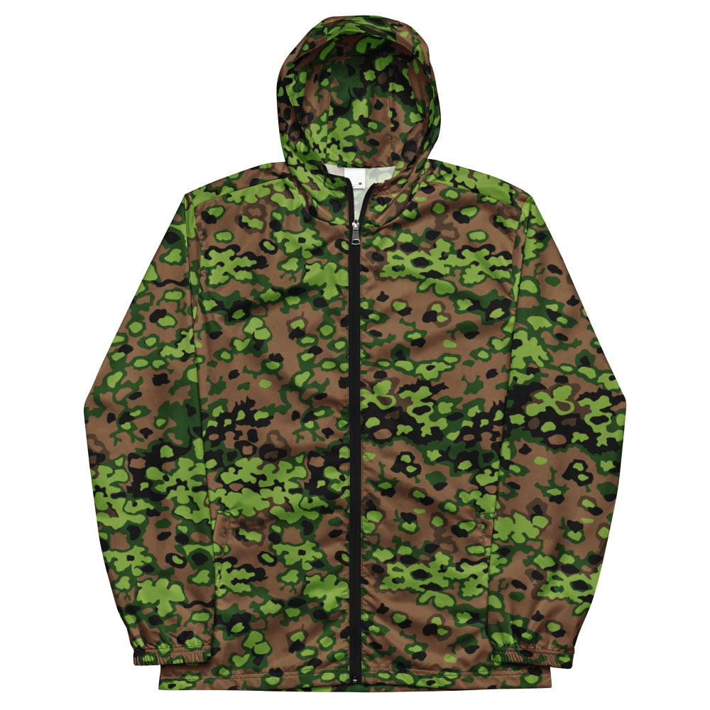 German WW2 Eichenlaubmuster Oakleaf Spring CAMO Men’s windbreaker - Mens Windbreaker